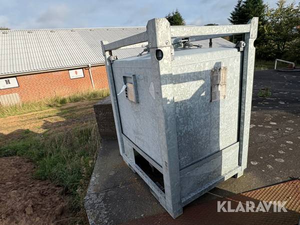 Stål tank Otto Entsorgungssyteme 1000L