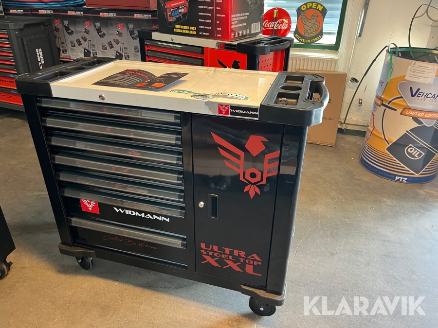 Værkstedsvogn Widmann Ultra steel top XXL