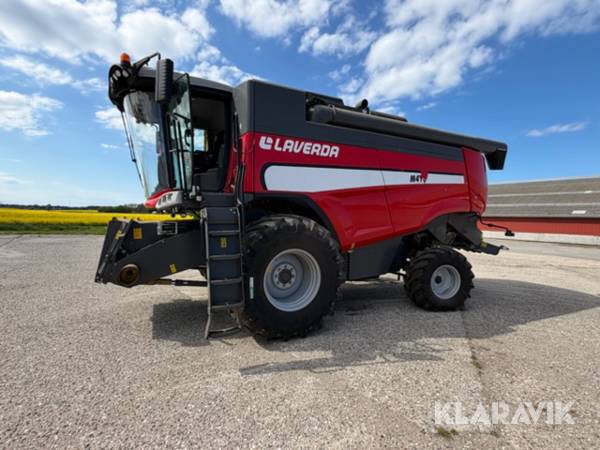Mejetærsker Laverda M410 med tilbehør 