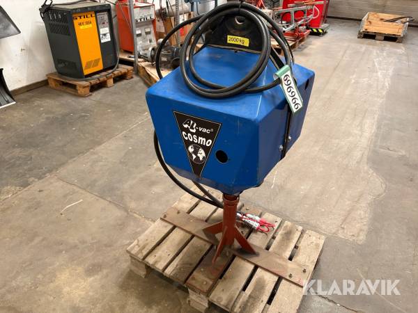 Hydraulisk vakuumsug AL-vac Cosmo med stativ