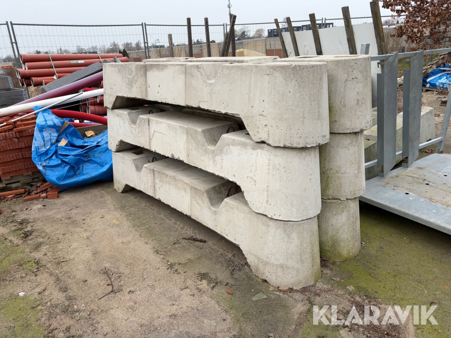 Betonblokke 16 styk