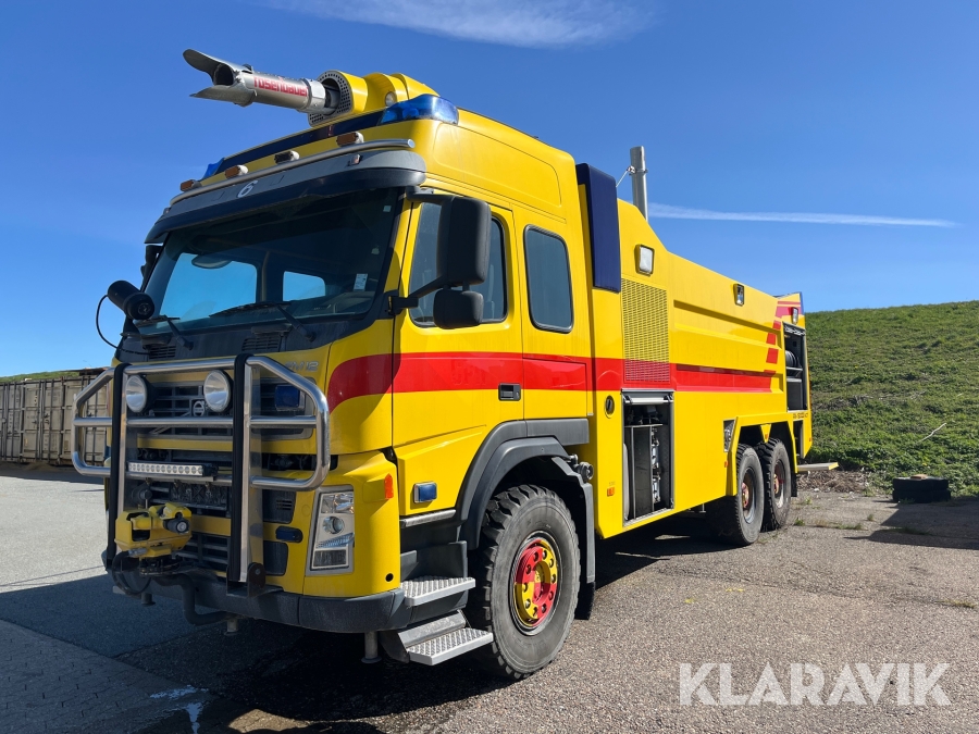 Brandbil Volvo FM12 6x6