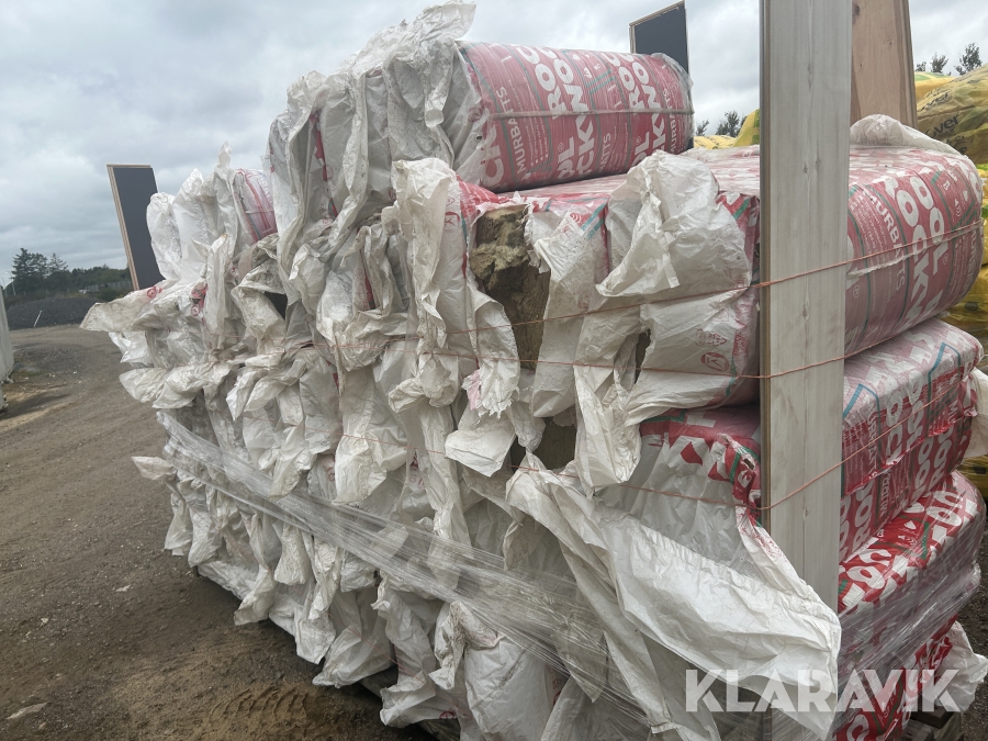 Isolering Rockwool Murbatts 34 39 pakker, 46m2