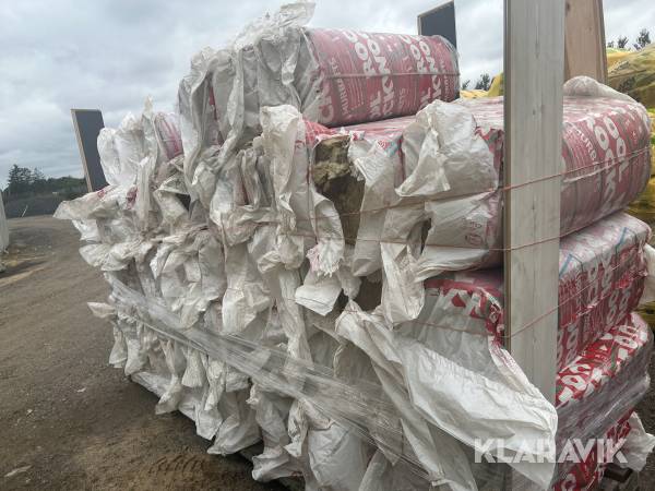 Isolering Rockwool Murbatts 34 39 pakker, 46m2