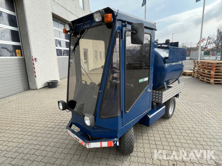 Mini slamsuger Nimos Minitrac - specialbygget