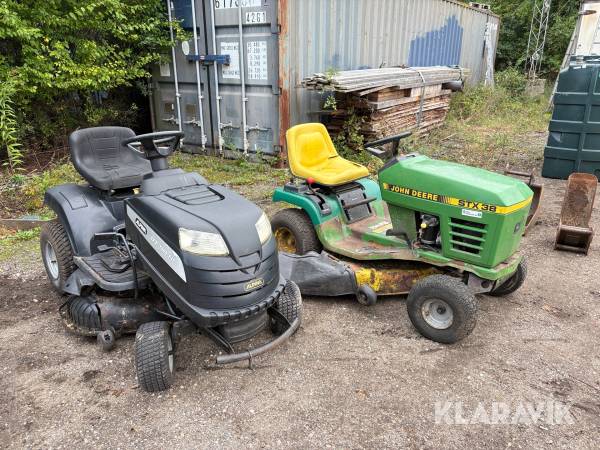 Havetraktorer John Deere & Alpina STX38 & BT98 HC - 2 styk
