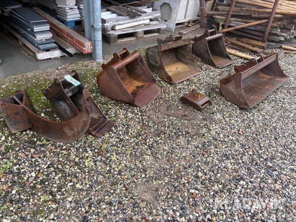 Skovlesæt - 7 enheder i alt