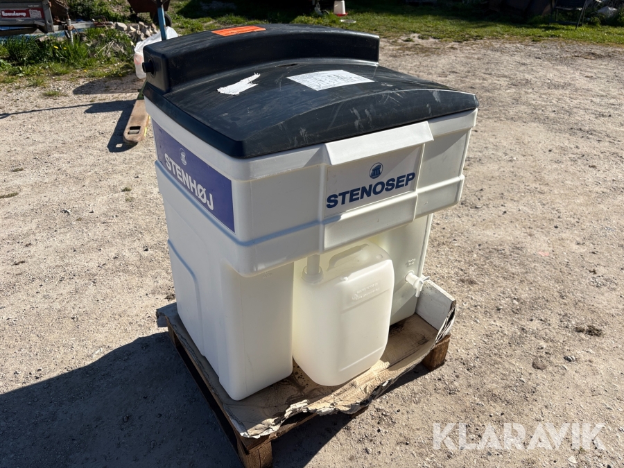 Olie og vand udskiller Stenosep 60xl