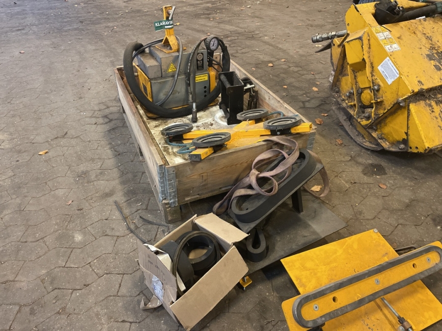 Vakuum løfter til minigraver