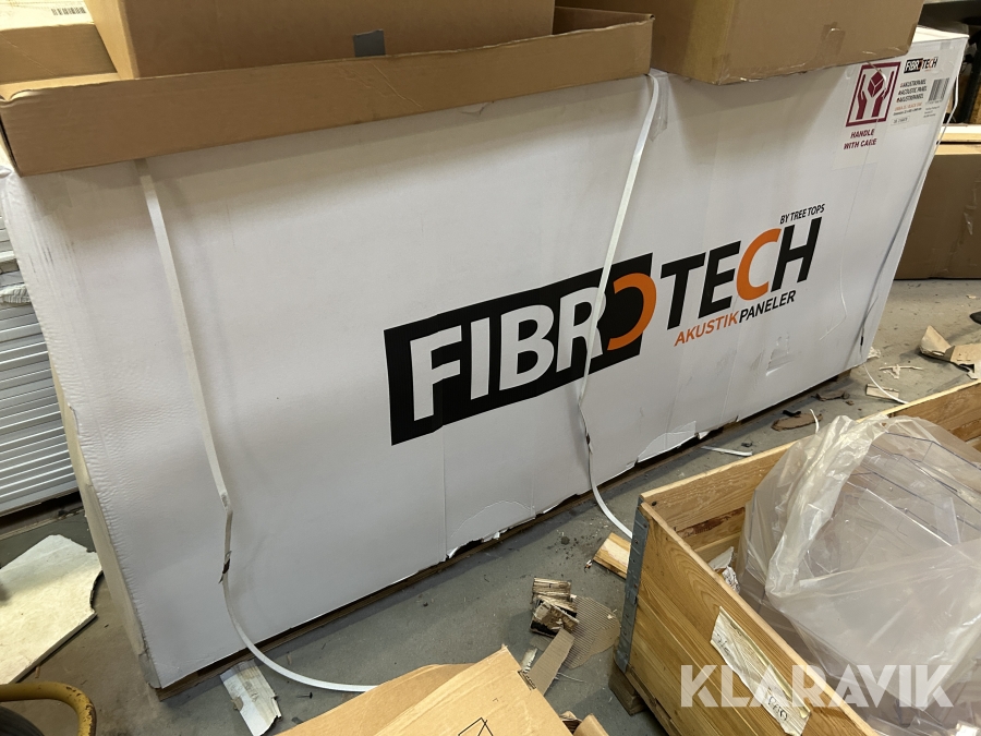 Akustikpaneler Fibrotech Black Oak UNIKA 25 – 40 styk