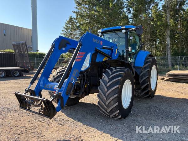 Traktor New Holland T7060 med frontlift