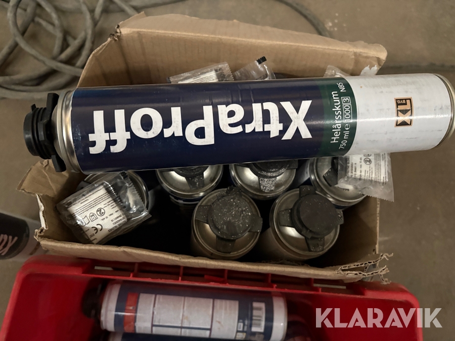 PU-Skum, Egedal, Klaravik auktioner