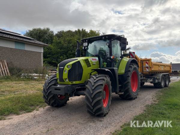 Traktor Claas 650 Arion - med kroghejsevogn