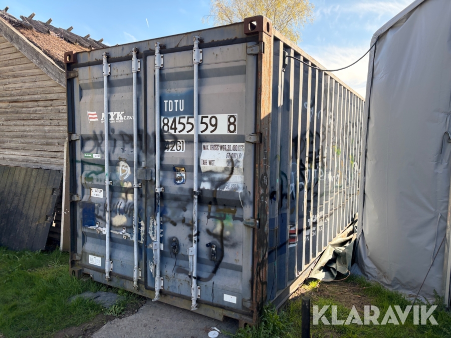 Container CIMC 40 fod delvist isoleret