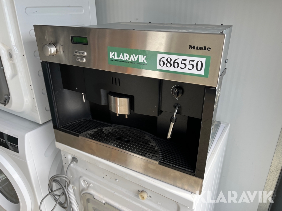 Indbygningskaffemaskine Miele CVA 620-2