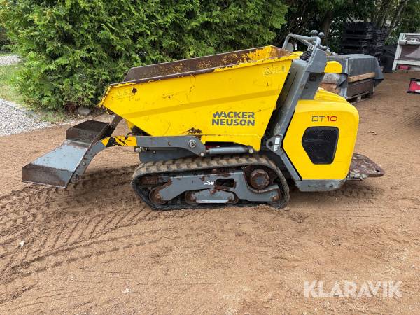 Dumper selvlæssende Wacker Neuson DT10