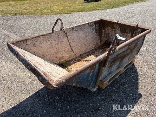 Kranspand / jordbakke - 1000 liter