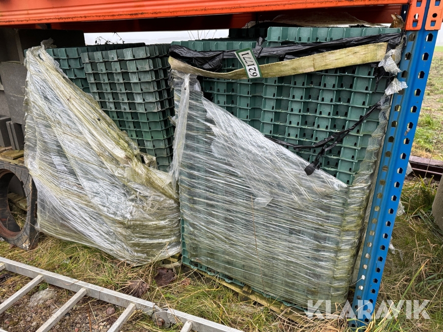 Græsarmeringssten Plast grøn