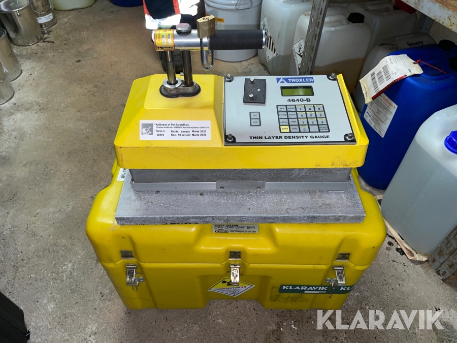 Komprimeringsmåler TROXLER 4640-B CESIUM 137