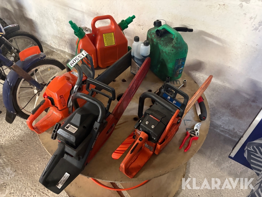 Lot: motorsave og diverse