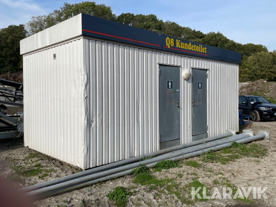 Toilet- og badeskur   Toilet modul