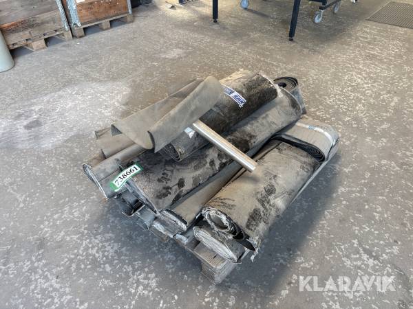 Blandet lot tagpap Icopal Og Katerpa - ca 17kvm, overlap og underpap