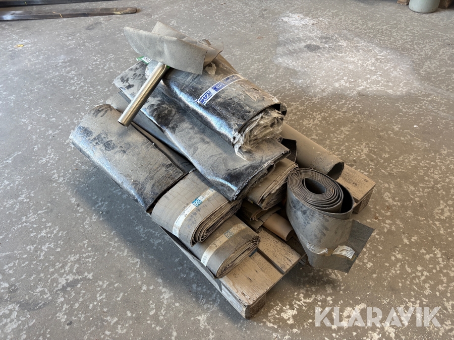 Blandet lot tagpap Icopal Og Katerpa - ca 17kvm, overlap og underpap