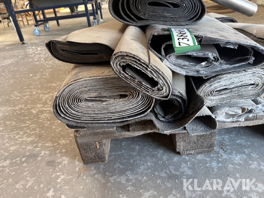 Blandet lot tagpap Icopal Og Katerpa - ca 17kvm, overlap og underpap