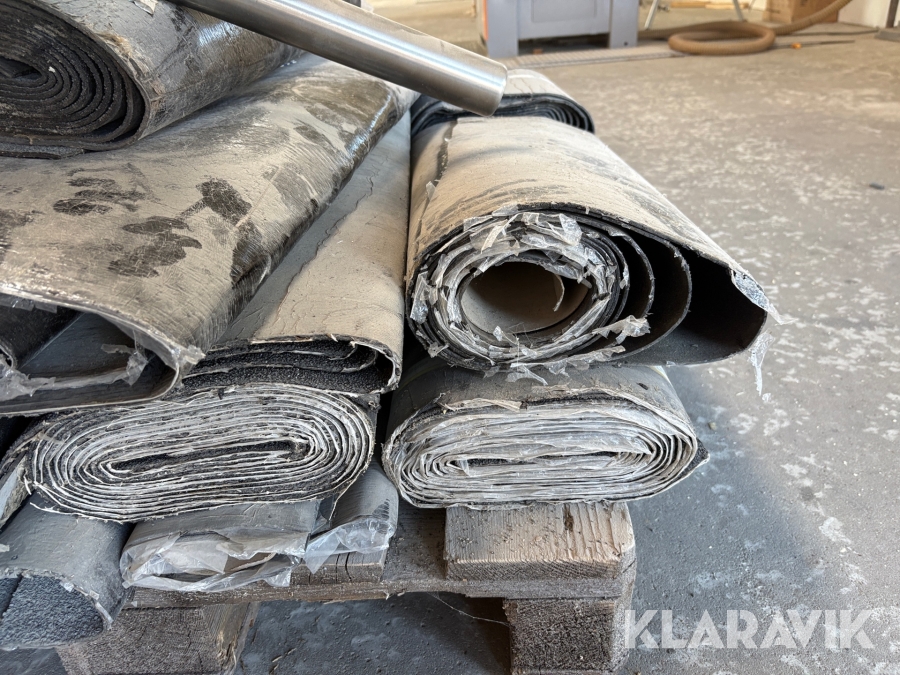 Blandet lot tagpap Icopal Og Katerpa - ca 17kvm, overlap og underpap