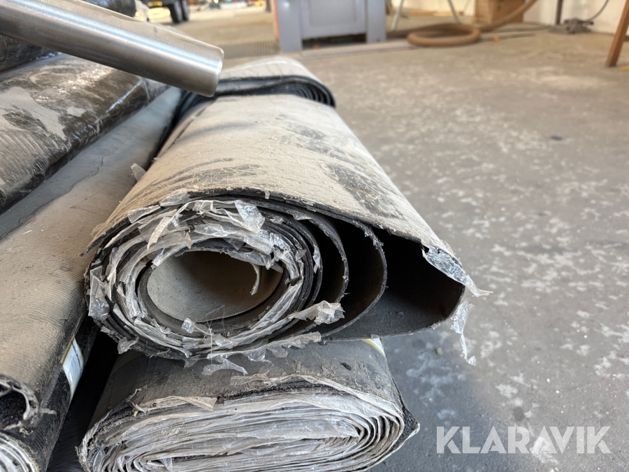 Blandet lot tagpap Icopal Og Katerpa - ca 17kvm, overlap og underpap