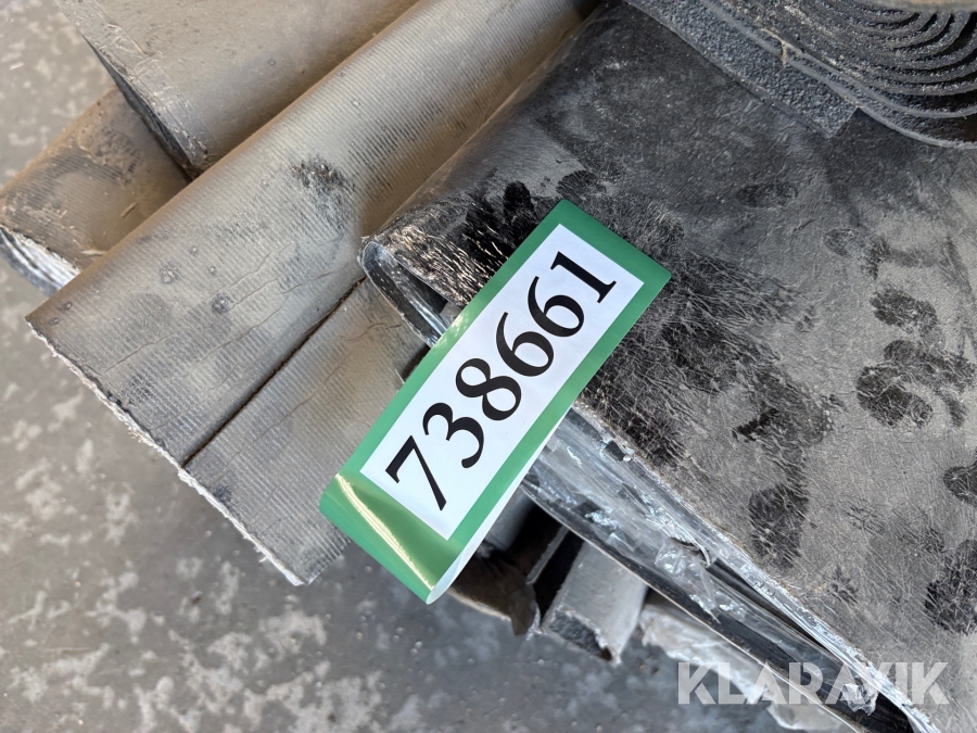 Blandet lot tagpap Icopal Og Katerpa - ca 17kvm, overlap og underpap