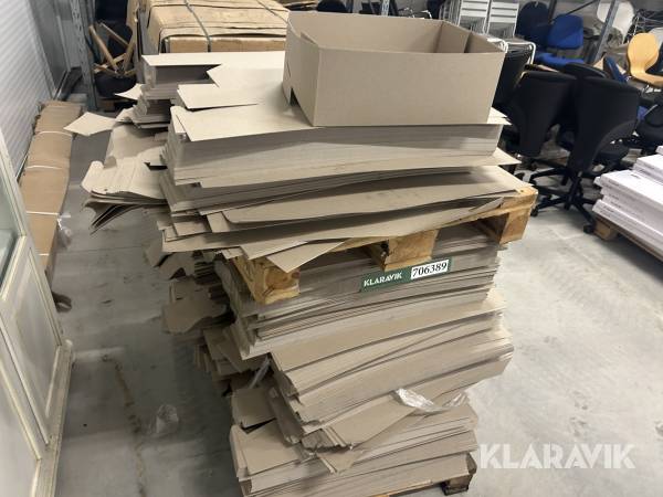 Samlekasser, pap ca 2500stk