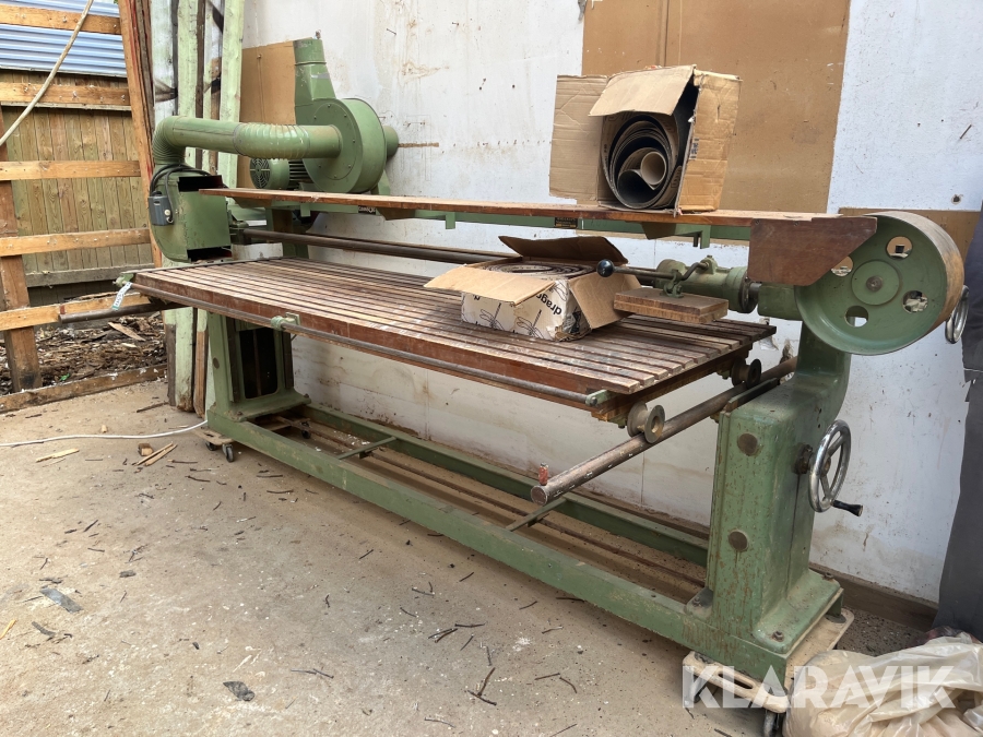 Langbåndspudser Amstrups Maskinfabrik