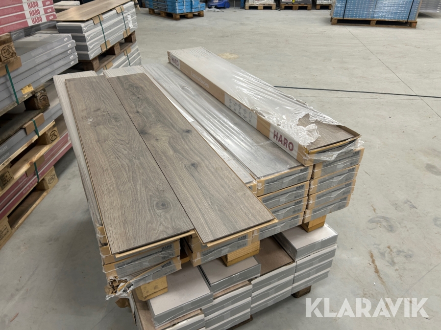 Laminat gulv HARO Eiche corona 37 m2