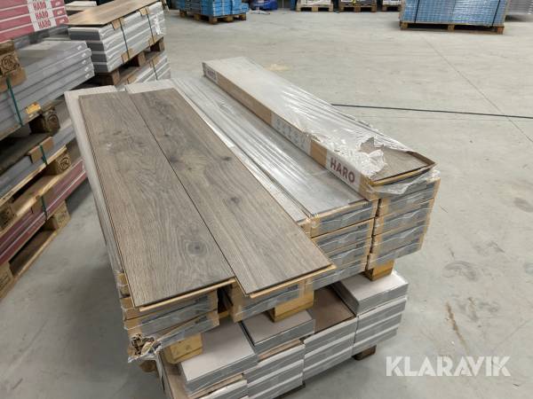 Laminat gulv HARO Eiche corona 37 m2
