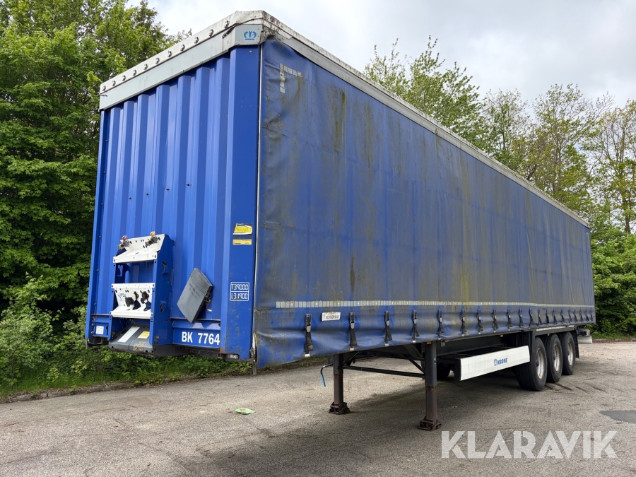 Sættevogn / gardintrailer Krone SDP-03 - 39.000kg