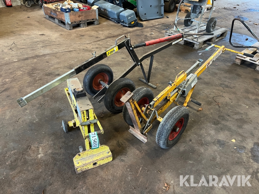 Læggevogn,fliseløfter,klipper PONNY,