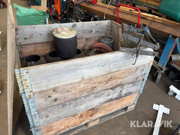 Luft puder og bremsebakker
