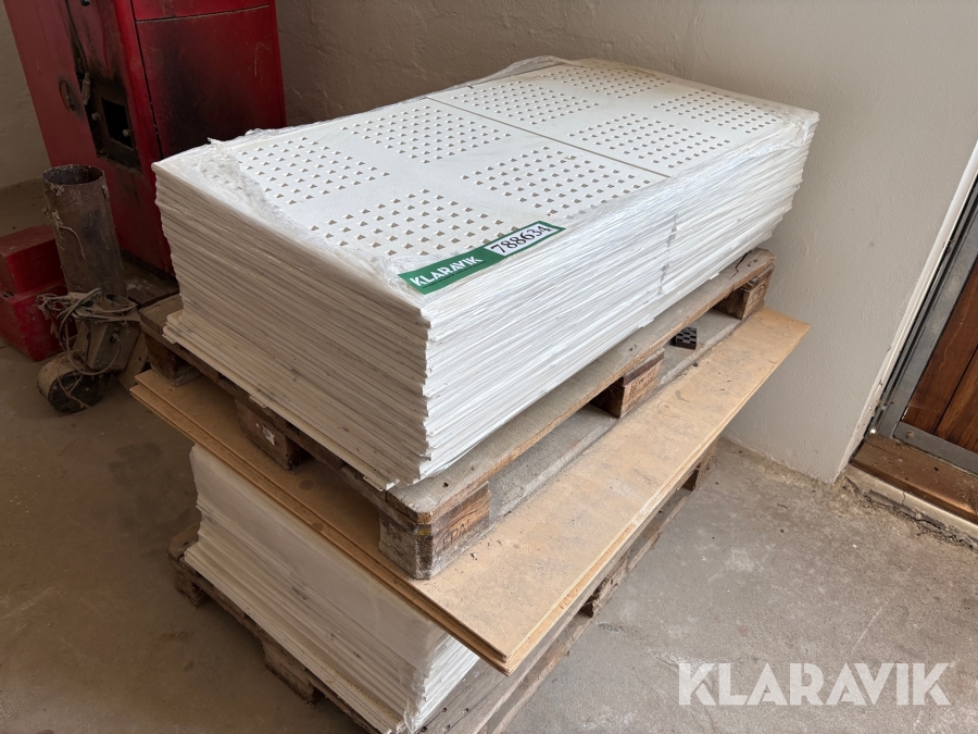 Akustik loftsplader - 100 styk