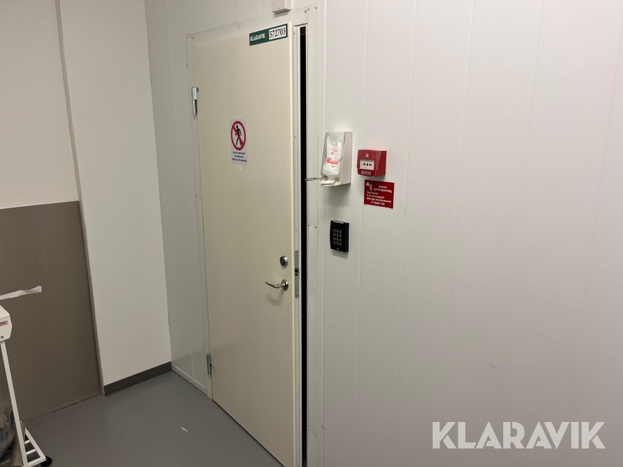 Ståldør med karm Doordec