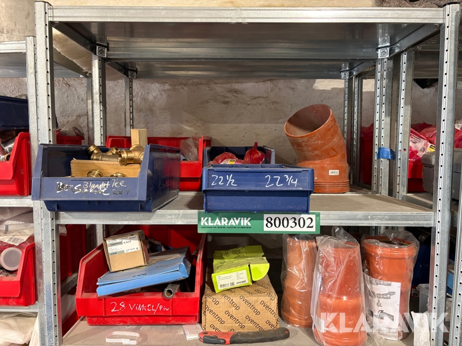 Materialer blandet lot