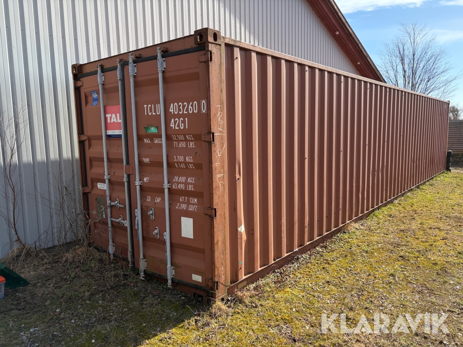 Container 40 fods Ningbo NL40A-096A
