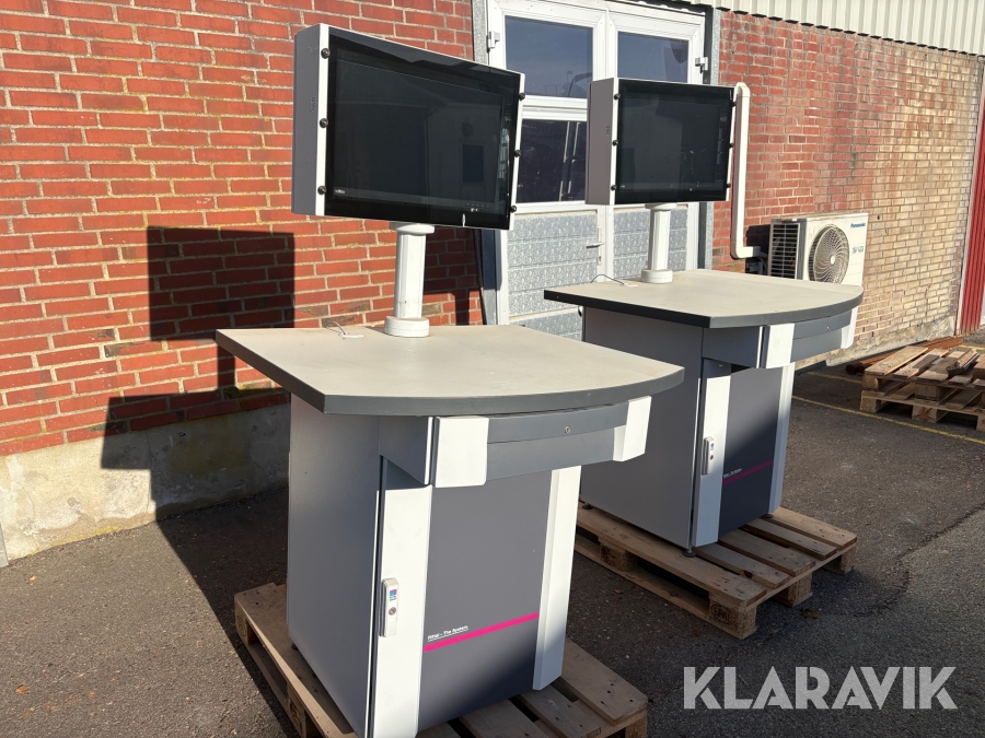 IT arbejdsstation Rittal 2 styk