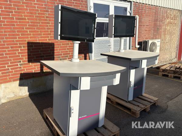 IT arbejdsstation Rittal 2 styk