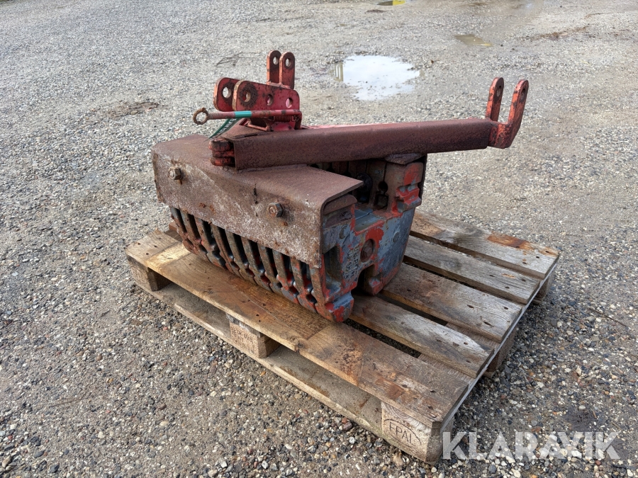 Front vægt A Ramme 400kg