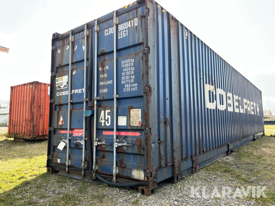 Container 40 fods Sicom SB 45 HC, Vesthimmerlands, Klaravik
