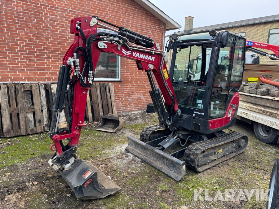 Minigraver Yanmar SV22