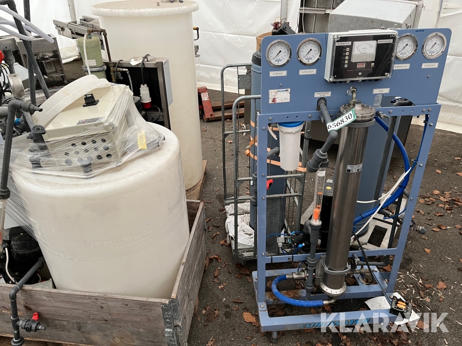 Diverse vandanlæg Silhorko/Eurowater 3 anlæg.