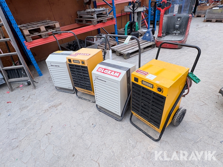 Affugtere Dantherm / Master 4 styk