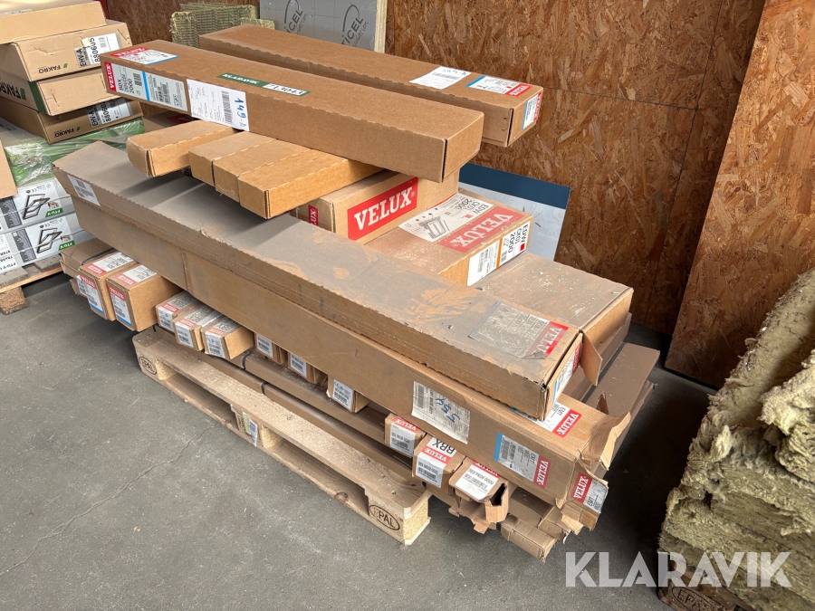 Komplet Ovenlysvindue Velux